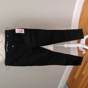 NWT Old Navy black Rockstar skinny jeans (10 R)